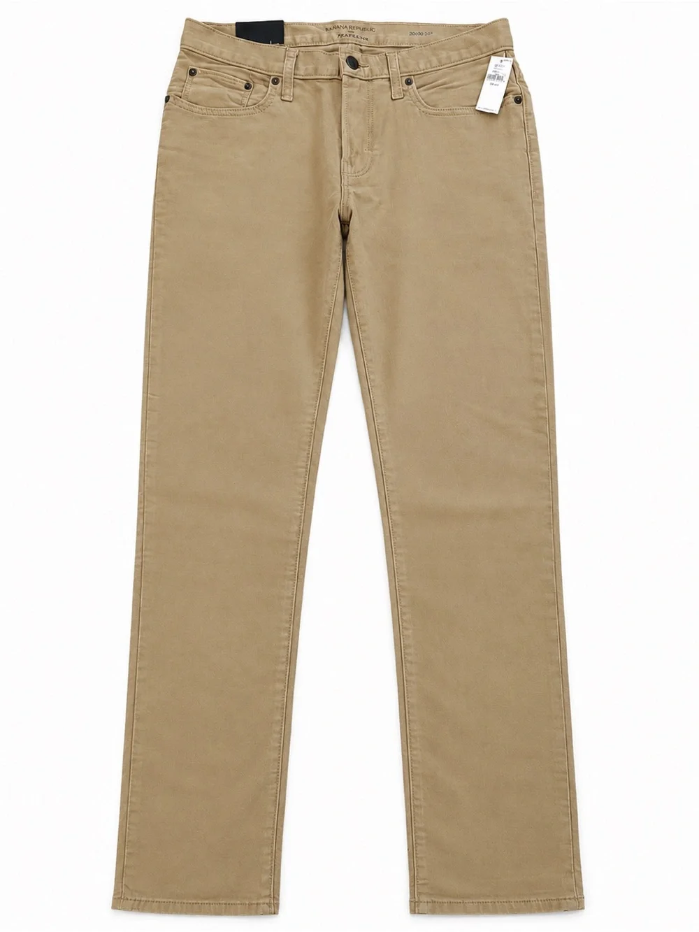 Banana Republic Travel Jean Slim Fit Pants Khaki 30x30 NWT